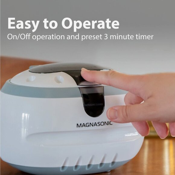 Magnasonic Professional Ultrasonic Jewelry and Eyeglass Cleaner Machine CD 2800 - Picture 7 of 11